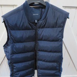 Nautica Men's Quilted Down-Blend Vest